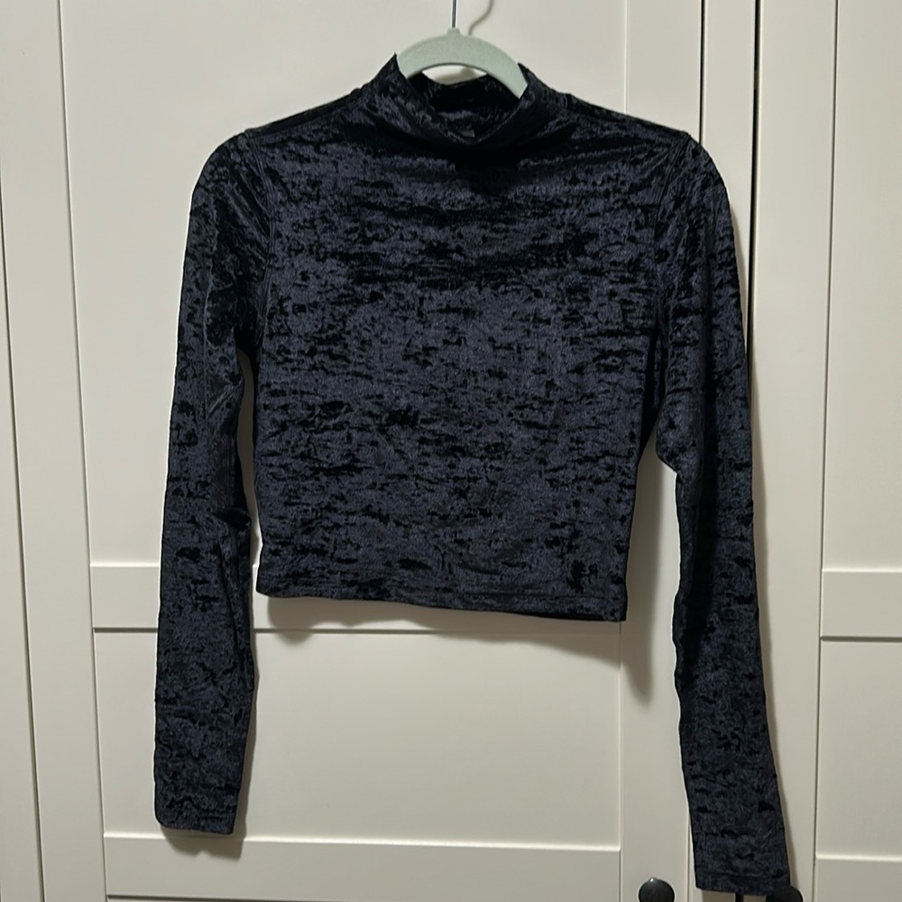 Lululemon All Aligned Mock Neck Long Sleeve Shirt